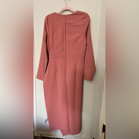 Asos Design Tall - Sweetheart Neck in Terracotta - Picture 2 of 4